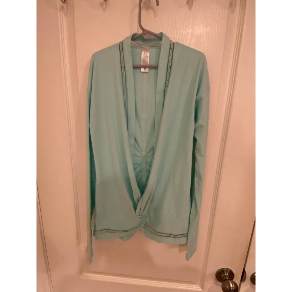 Iviva Girls Teal Long Sleeve Top Size 12